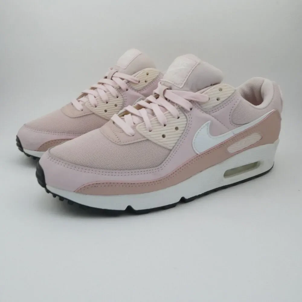 New Nike Air Max 90 Women's US 11 Barely Rose Pink Shoes DH8010-600 Excellent